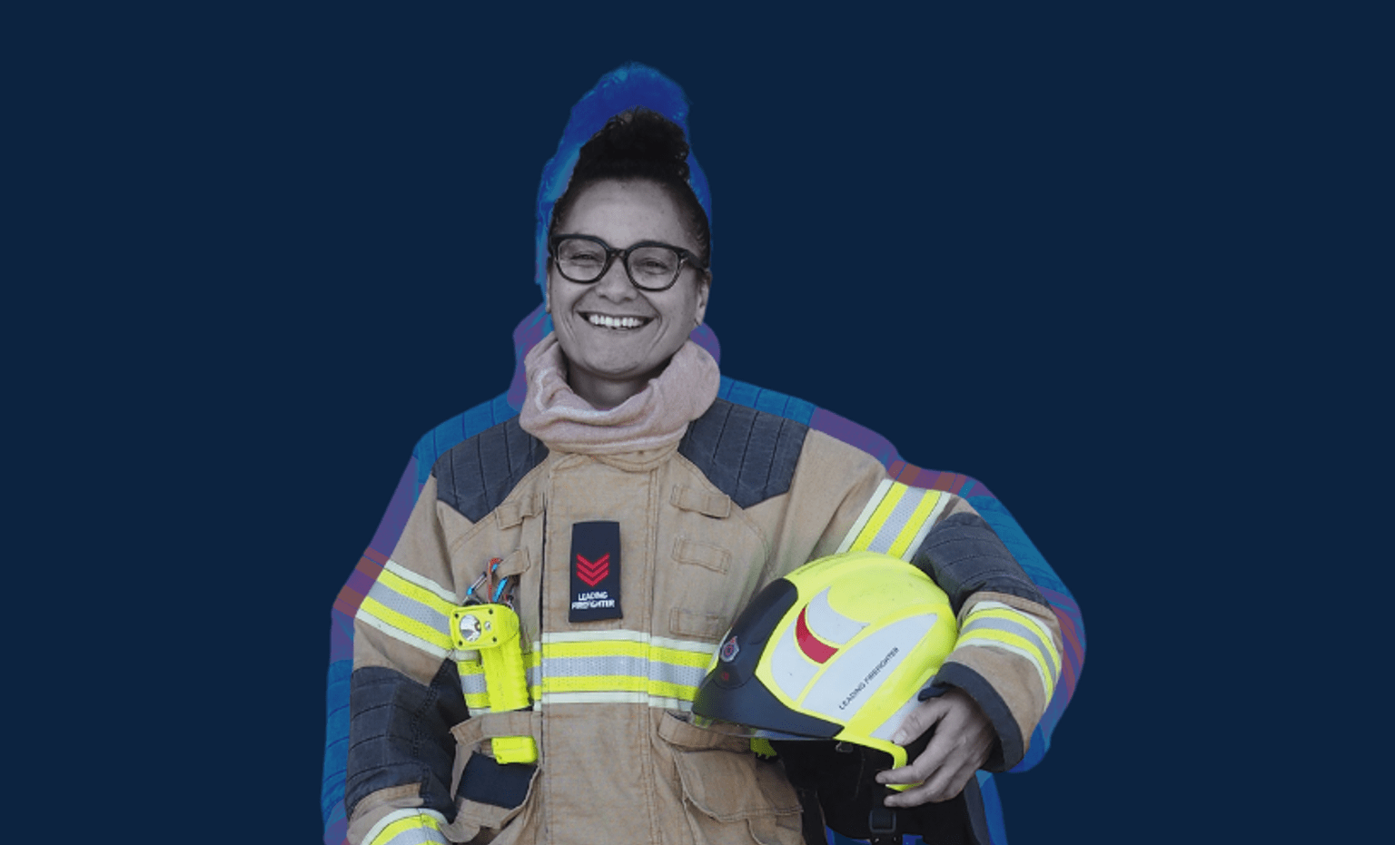 Firefighter Lou