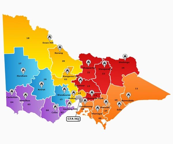 CFA District Map
